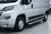 Fiat Ducato 2006–2025 Side steps Fullmond (2 stuks, aluminium) Lange wielbasis foto 1