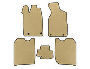 Audi 100 C3 1988–1991 EVA automatten (1982-1988, Sedan, Beige) foto 1