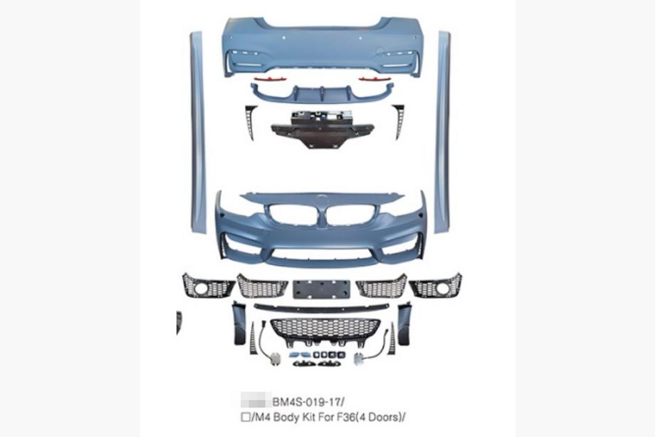 BMW 4 Serie F32/F33/F36 2012–2020 Bodykit-set F82 M4 (voor F36) Foto 4