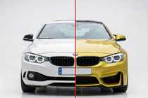 BMW 4 Serie F32/F33/F36 2012–2020 Complete bumperset F82 M4 (voor F32) foto 1