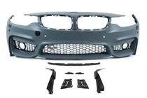 BMW 4 Serie F32/F33/F36 2012–2020 Complete bumperset F82 M4 (voor F32) foto 3