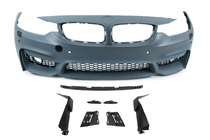 BMW 4 Serie F32/F33/F36 2012–2020 Complete bumperset F82 M4 (voor F32) foto 8