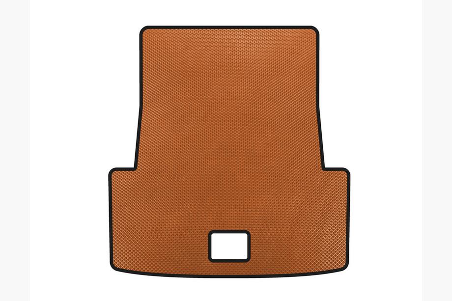 BMW 3-serie E90/E91 2005–2011 EVA V-2 kofferbakmat (Voor E90, Oranje) Image