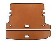 BMW 3 Serie F30/F31 2012–2019 EVA V-2 kofferbakmat (voor F-31, oranje) foto 1