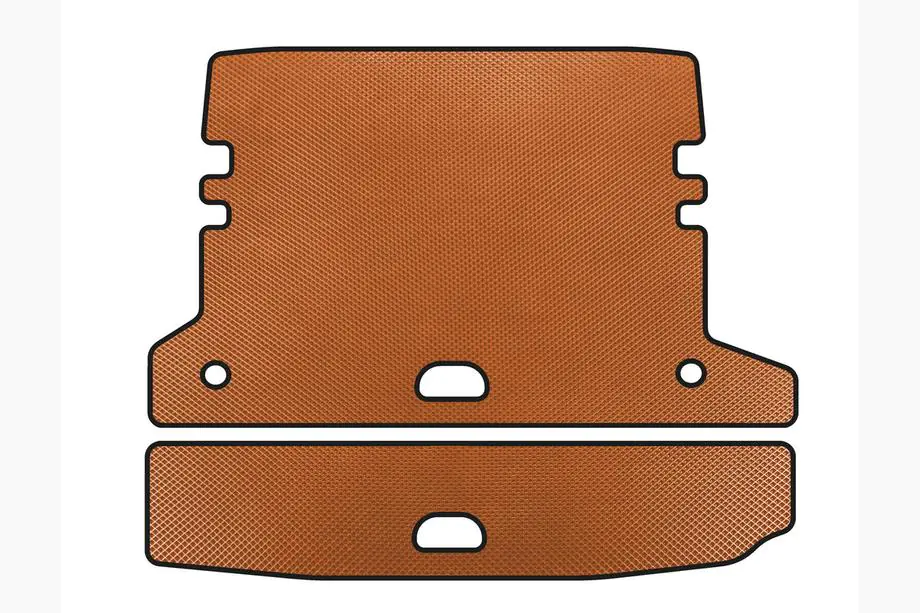 BMW 3 Serie F30/F31 2012–2019 EVA V-2 kofferbakmat (voor F-31, oranje) Image