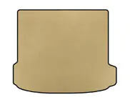 BMW X6 E71 2008–2014 EVA kofferbakmat V-2 (Beige) foto 1