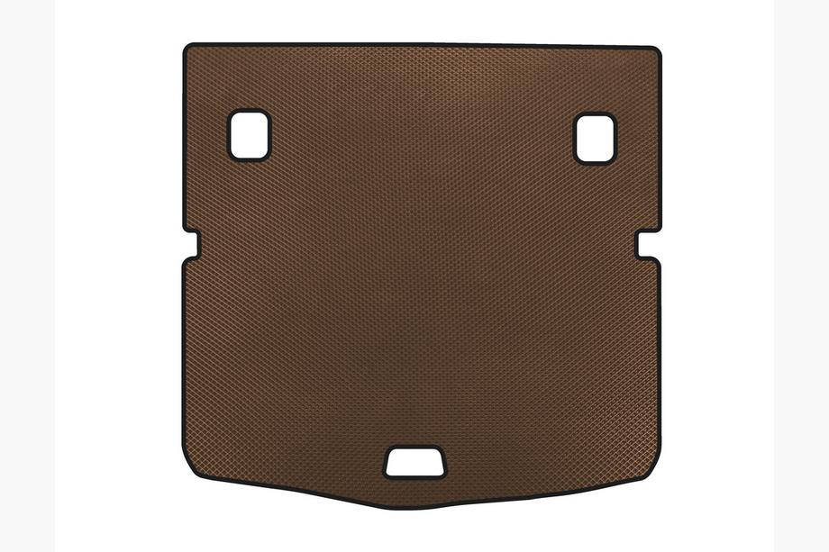 BMW 2 Serie Active Tourer F45/F46 2014–2021 EVA V-2 kofferbakmat (Voor F46, 7-zits, Bruin) Image