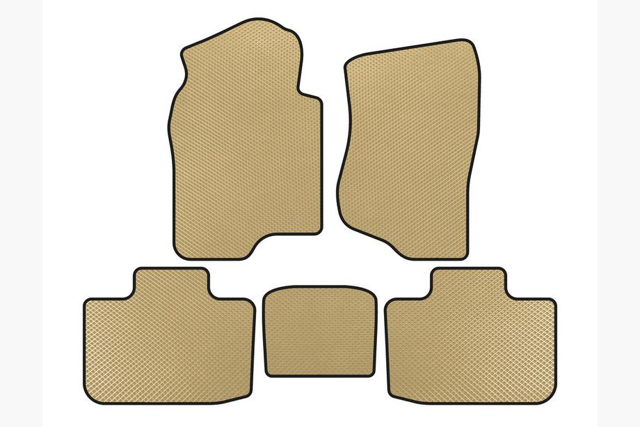 Cadillac Escalade 2007–2014 EVA automatten (2 rijen, beige) Image