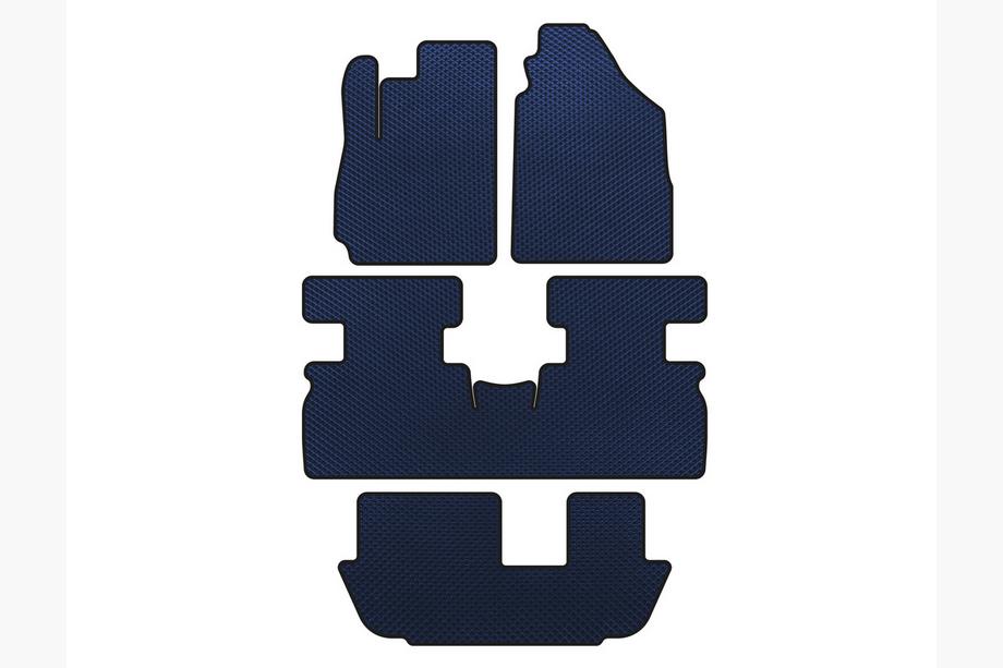 Jetour X70 2018– EVA automatten (3 rijen, blauw) Image