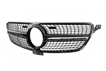 Mercedes GLE/ML-klasse W166 2011–2018 Tuning grille Diamond Black (GLE) Zonder camera foto 7