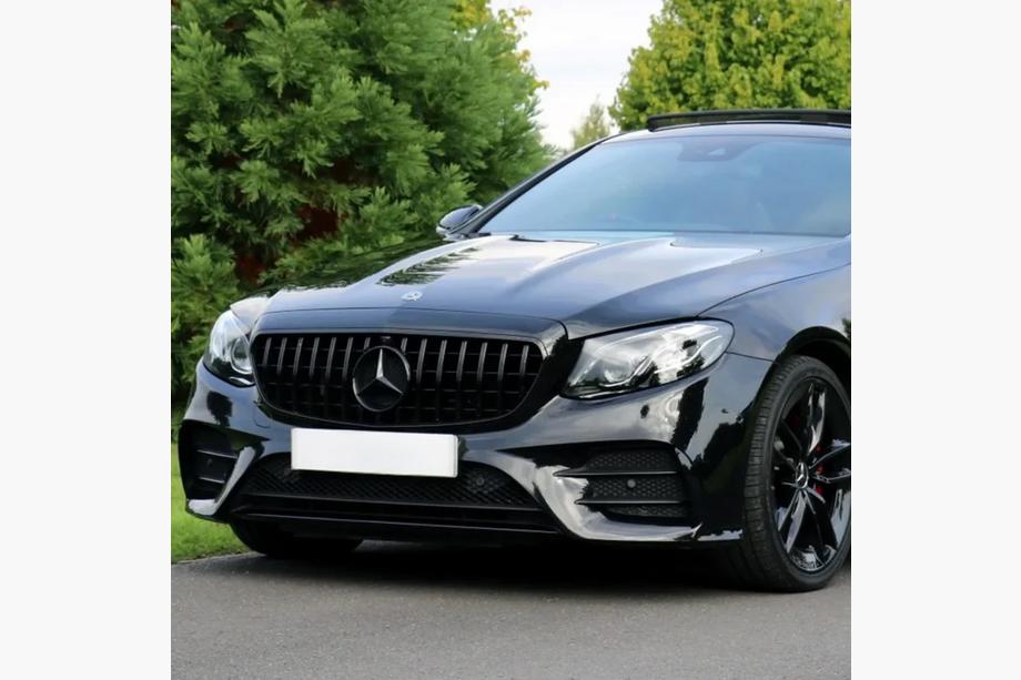 Mercedes E-class W213 2016–2023 GT Panamericana Black voorgrille (voor Avantgarde/AMG-Line/E43 AMG/E53 AMG 2016-2020) Image