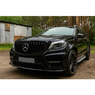 Voorgrille GT Panamericana Black (voor GL High) Mercedes GL/GLS-klasse X166 2012–2019 foto 1