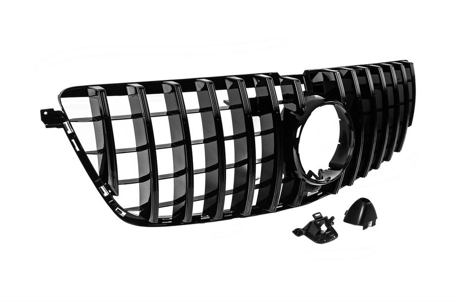 Mercedes GL/GLS-klasse X166 2012–2019 Voorgrille GT Panamericana Black (voor GL High) Foto 5