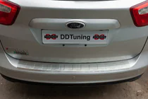 Ford C-Max/Grand C-Max 2010–2019 OmsaLine rvs chromen achterbumperbeschermer foto 2