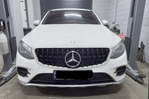Mercedes GLC X253 2015–2022 Voorgrille GT Panamericana Black (2015-2019) foto 3