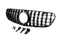 Mercedes GLC X253 2015–2022 Voorgrille GT Panamericana Black (2015-2019) foto 4