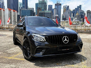 Mercedes GLC X253 2015–2022 Voorgrille GT Panamericana Black (2015-2019) foto 7