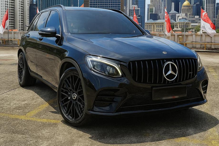 Mercedes GLC X253 2015–2022 Voorgrille GT Panamericana Black (2015-2019) Image