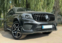 Mercedes GL/GLS-klasse X166 2012–2019 Voorgrille GT Panamericana Black (voor GLS) foto 1