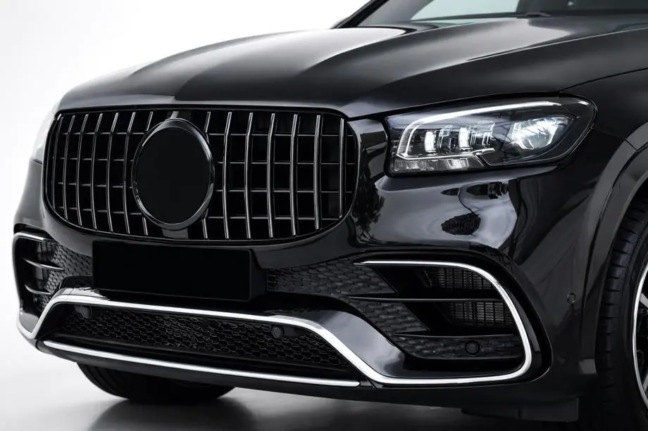 Mercedes GLS X167 2019– Voorgrille 2019-2023 (GT Panamericana Black) Foto 2