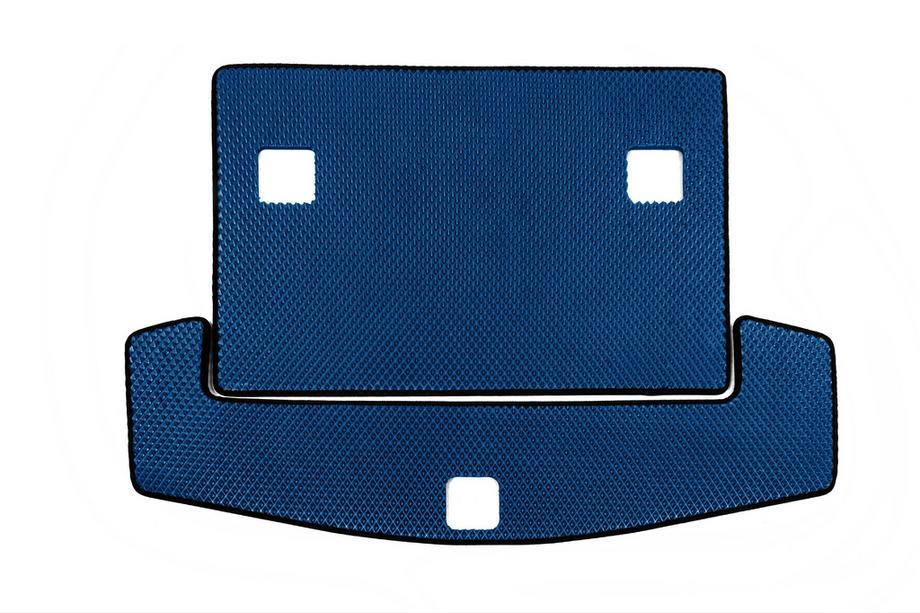 Chevrolet Captiva 2006–2019 EVA kofferbakmat (7 zitplaatsen, blauw) Image