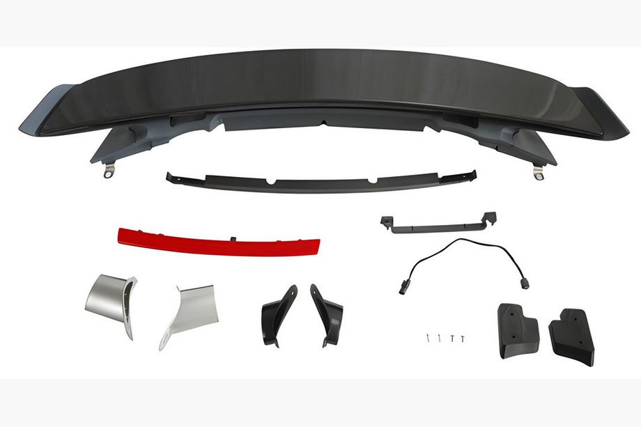 Porsche 911 (991) 2011–2019 Carrera spoiler (2012-2016, carbon) Foto 2