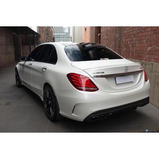 Achterbumper voor diffuser (AMG C63-designs 2014-2021) foto 1