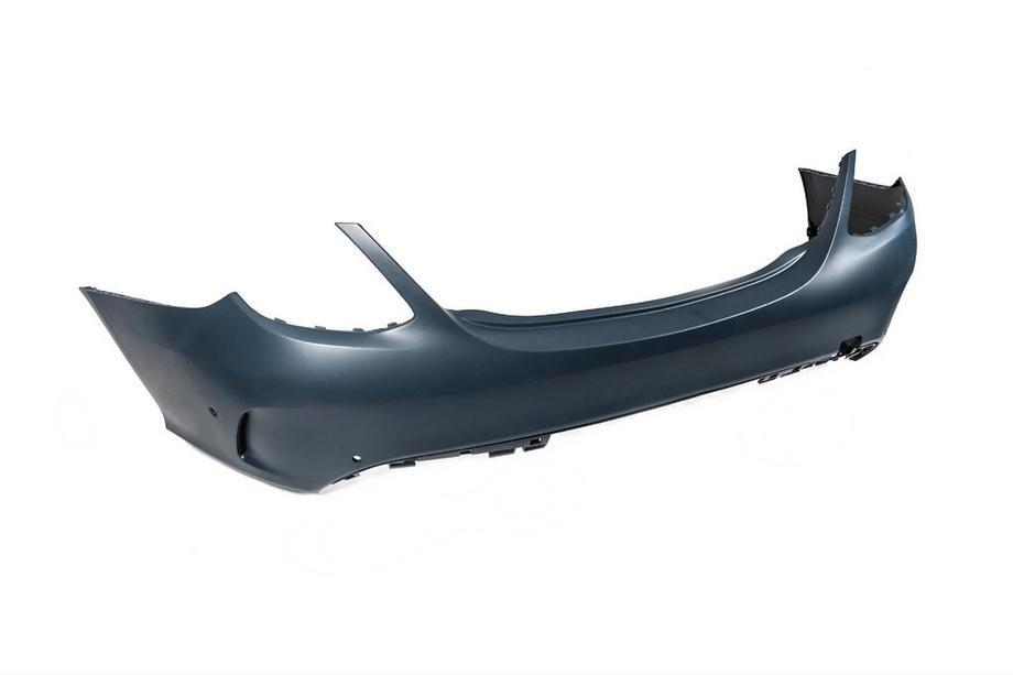 Mercedes C-klasse W205 2014–2021 Achterbumper voor diffuser (AMG C63-designs 2014-2021) Foto 4