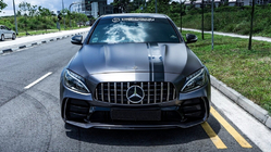 Mercedes C-klasse W205 2014–2021 Voorbumper compleet (C63 GT-design) foto 2