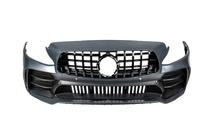 Mercedes C-klasse W205 2014–2021 Voorbumper compleet (C63 GT-design) foto 3