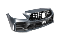 Mercedes C-klasse W205 2014–2021 Voorbumper compleet (C63 GT-design) foto 5