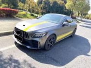 Mercedes C-klasse W205 2014–2021 Bodykit set met diffuser voor Coupe (Black Mamba C63GT design) foto 1