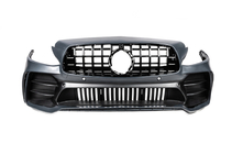 Mercedes C-klasse W205 2014–2021 Bodykit set met diffuser voor Coupe (Black Mamba C63GT design) foto 11