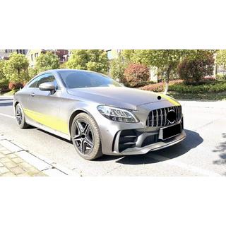 Bodykit set met diffuser voor Coupe (Black Mamba C63GT design) Mercedes C-klasse W205 2014–2021 foto 2