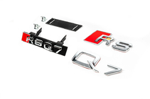 Audi Q7 2015–2026 Embleemset voor grille foto 1