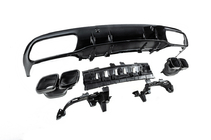 Mercedes C-klasse W205 2014–2021 Bodykit met diffuser voor Coupe (AMG C63-designs 2014-2018) foto 8