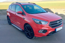 Ford Kuga/Escape 2013–2019 Side steps Allmond Grey (set van 2, aluminium) foto 10