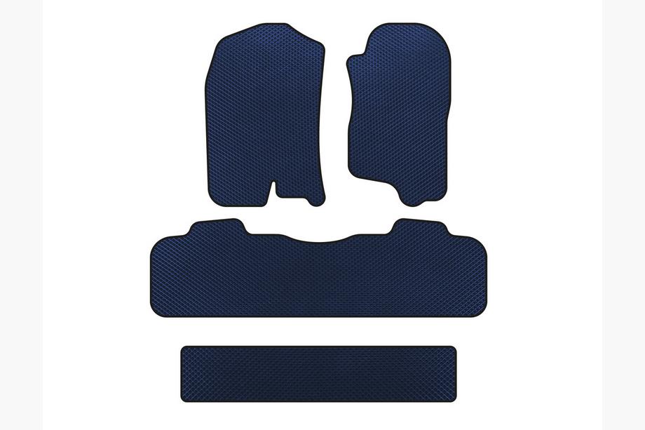 Chevrolet Tahoe 2007–2014 EVA automatten (3 rijen, 2007-2014, blauw) Image
