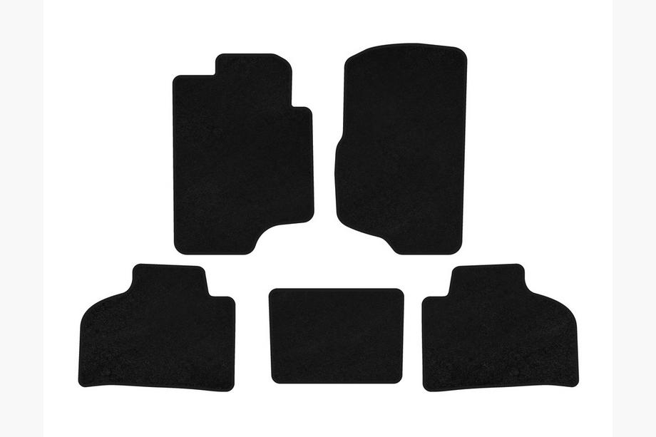 Chevrolet Silverado 2007–2013 Textielmatten Classic (Zwart) Image