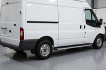 Ford Transit 2000–2014 Side steps Fullmond (2 stuks, aluminium) foto 1