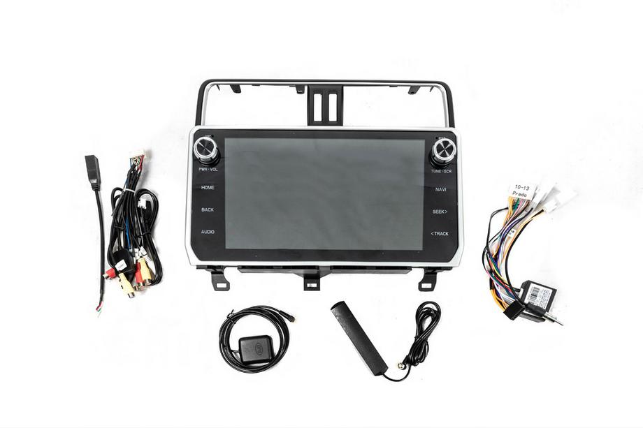 Toyota Land Cruiser Prado 150 2009–2023 Android multimediasysteem (2018-2022) Foto 2