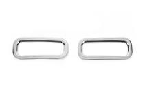 Ford Custom 2013–2022 RVS sierlijsten achterbumperreflectoren (set van 2) Carmos - Turks staal foto 2