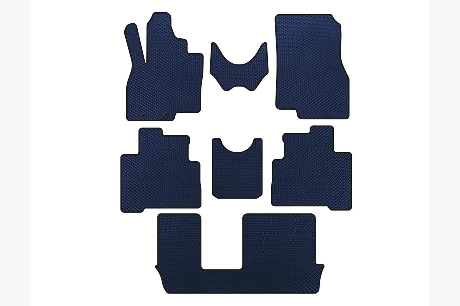 Mitsubishi Grandis 2003–2011 EVA automatten (3 rijen, blauw) Image