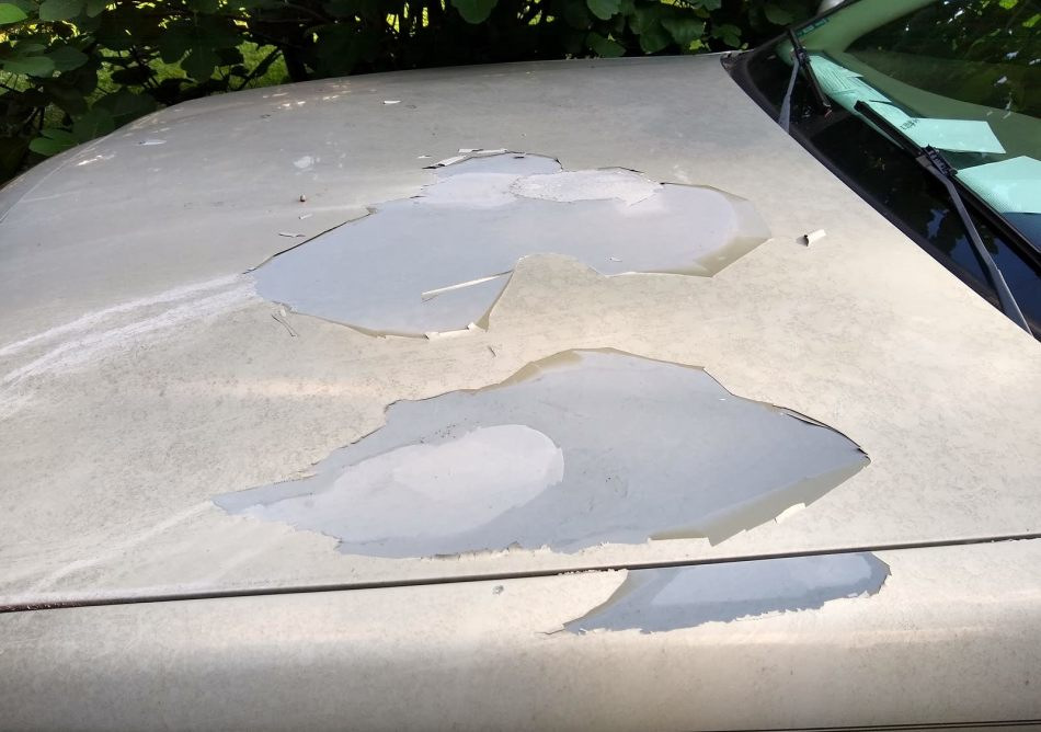 Waarom bladdert autolak af?