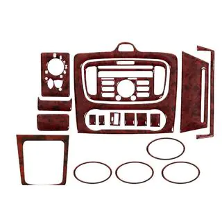 A/C-paneel sierlijsten (Maxi-set, hout) Ford Focus II 2008–2011 foto 2