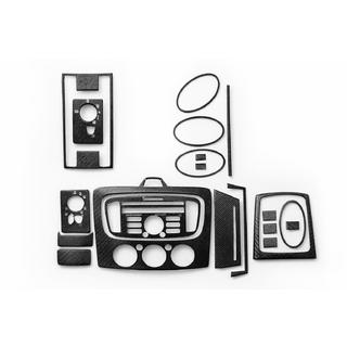 AC-paneel sierlijsten (Maxi-set, carbon) Ford Focus II 2008–2011 foto 1