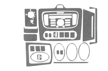 Ford Focus II 2008–2011 Dashboard paneeltrim Clima (Maxi-set, Carbon) foto 2