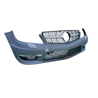 Voorbumper 2011-2014 AMG C63 met Diamond Silver grille foto 3