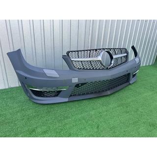 Voorbumper 2011-2014 AMG C63 met Diamond Silver grille foto 2