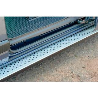 Zijsteps Allmond Grey (2 stuks, aluminium) Ford Custom 2013–2022 foto 2